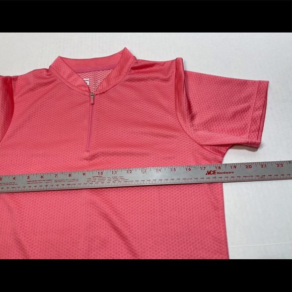 Three Sixty Six Women ‘s 1/2 Zip Short Sleeve Golf Polos Lot of 2 Size M - Picture 13 of 15